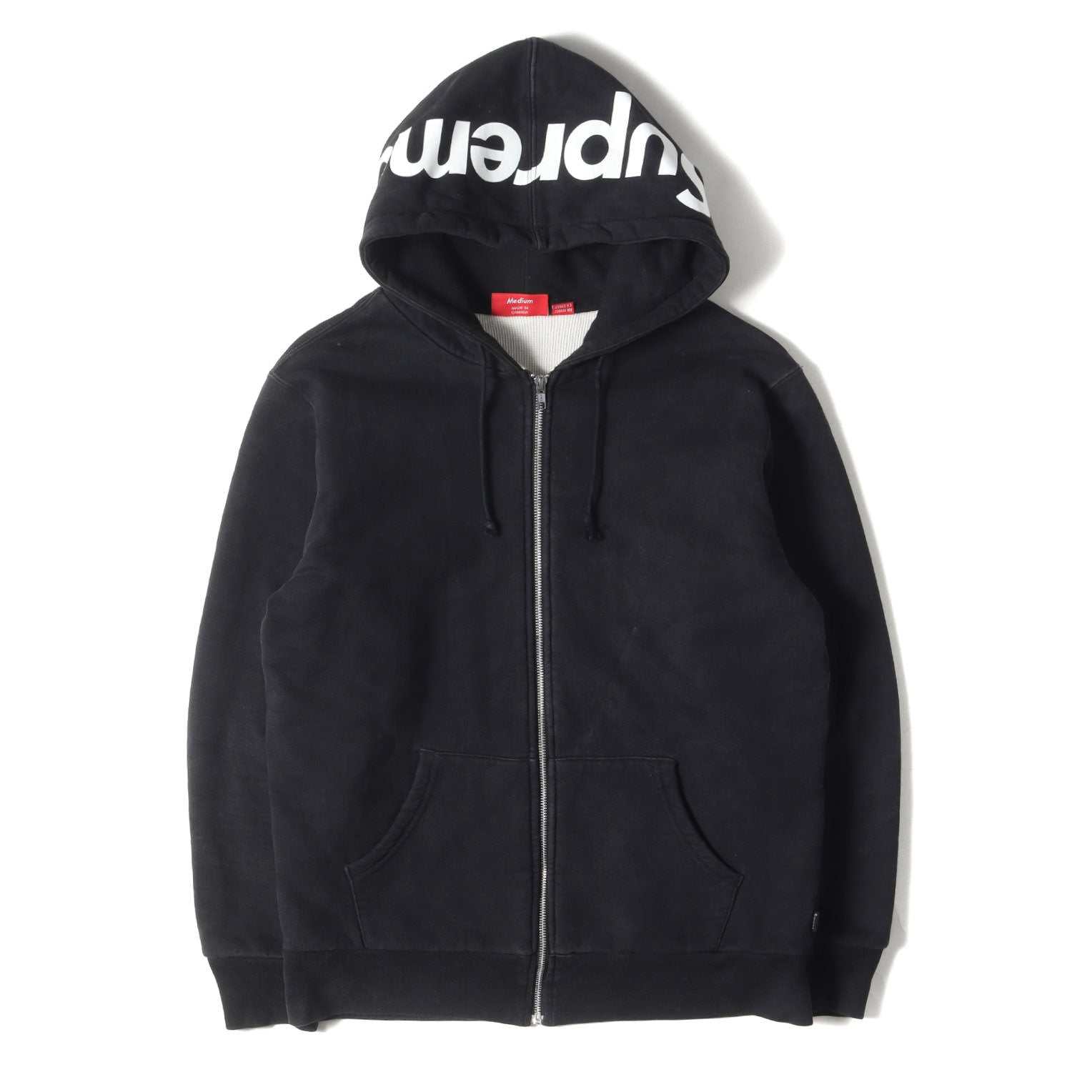 Supreme (シュプリーム) フードロゴ サーマル付き ジップ スウェット パーカー(Hood Logo Thermal Zip Up) -  ブランド古着の通販・買取 | BEEGLE by Boo-Bee