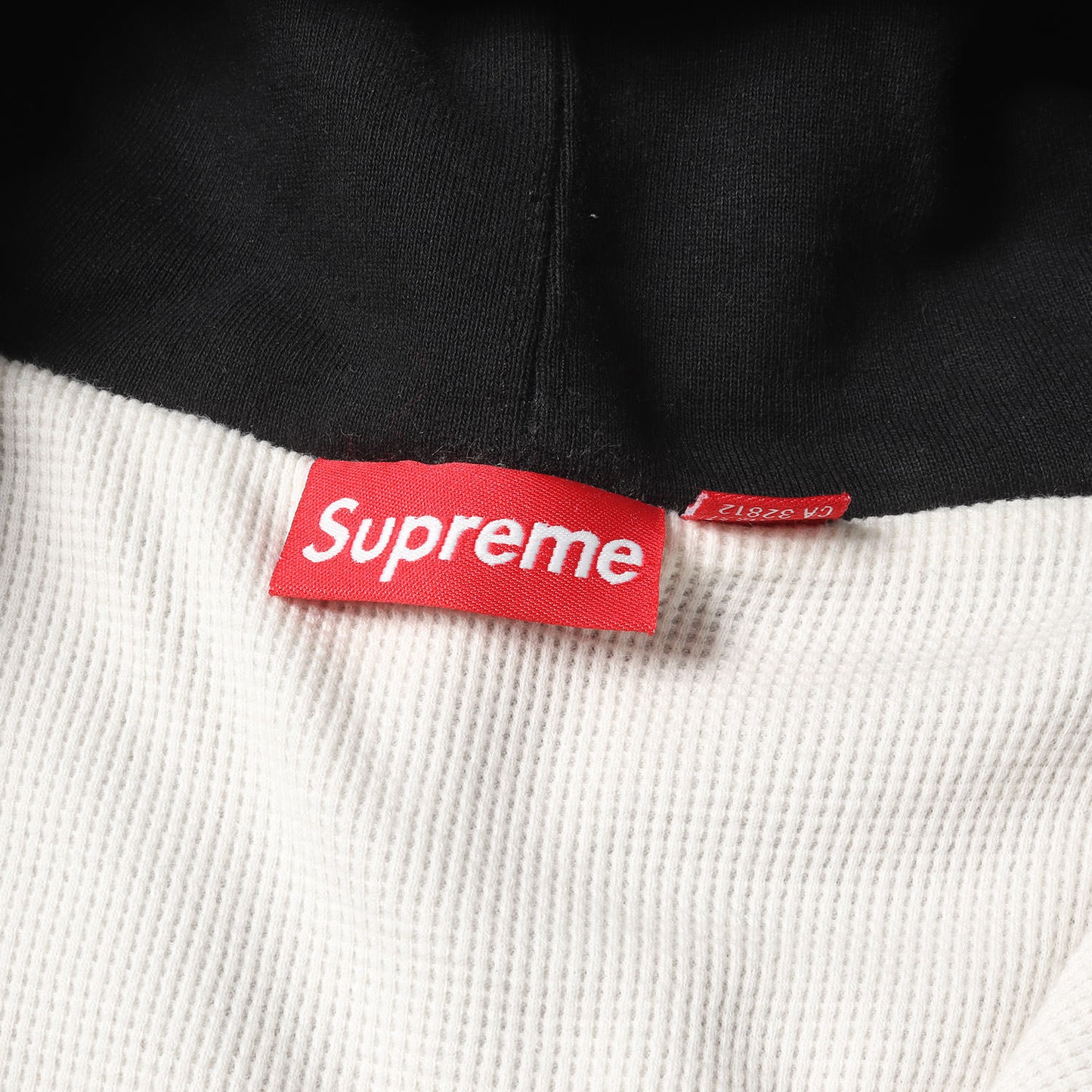 フードロゴ サーマル付き ジップ スウェット パーカー(Hood Logo Thermal Zip Up)