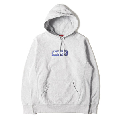 バンダナ BOXロゴ スウェット パーカー(Bandana Box Logo Hooded Sweatshirt)
