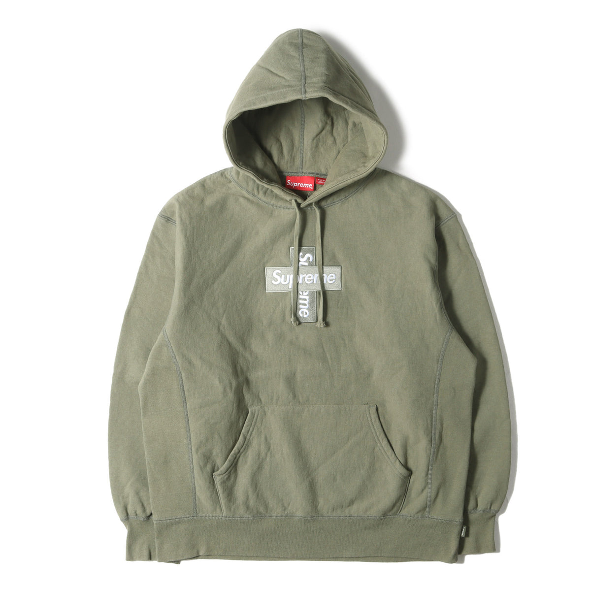 20AW クロスBOXロゴ スウェット パーカー(Cross Box Logo Hooded Sweatshirt)