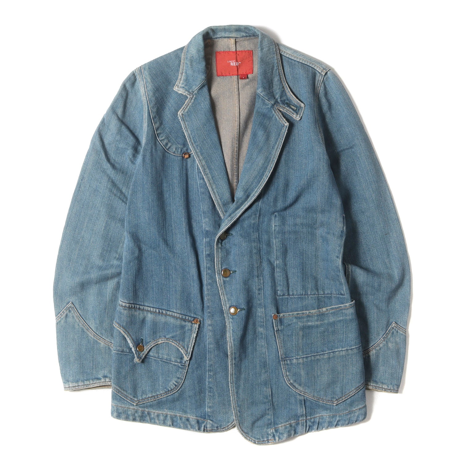 LEVI'S RED (リーバイスレッド) 00s 初期モデル デニム ワープドコート / ジャケット(GUYS WARPED COAT /  2001年製) – ブランド古着の通販・買取 | BEEGLE by Boo-Bee