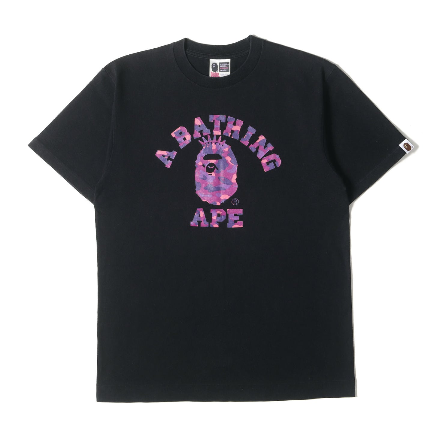 00s カラーカモ 猿迷彩 ニューヨーク カレッジ Tシャツ