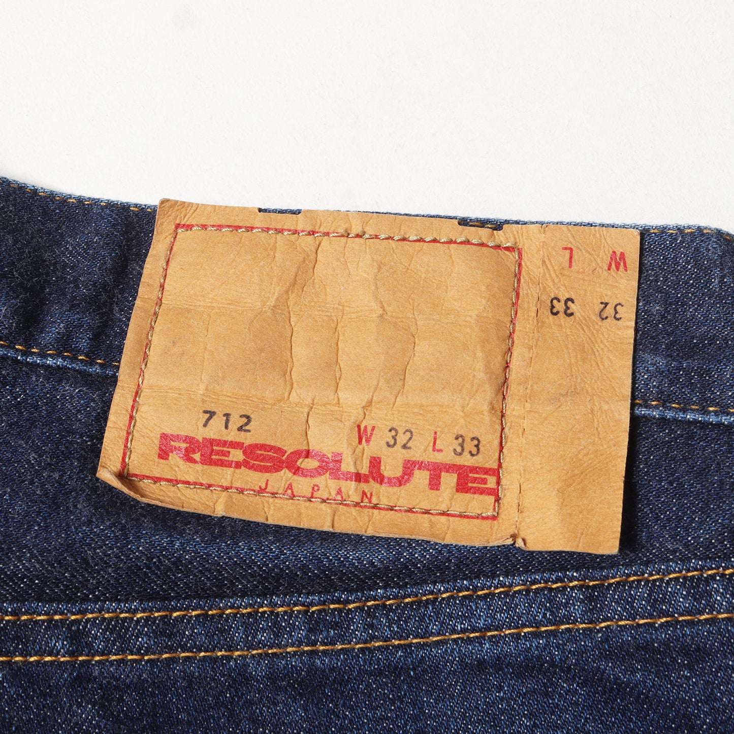 712 505タイプ セルビッチ デニムパンツ