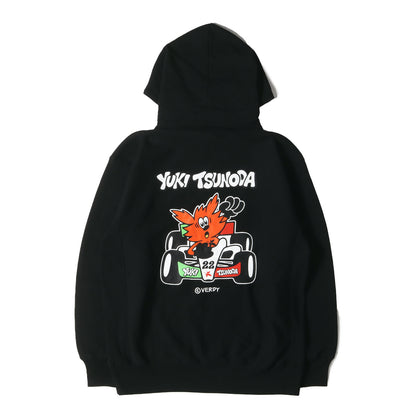 24SS ×F-1 角田裕毅 キャラクタープリント スウェット パーカー