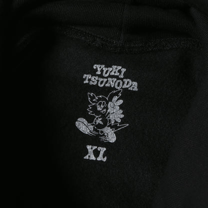 24SS ×F-1 角田裕毅 キャラクタープリント スウェット パーカー