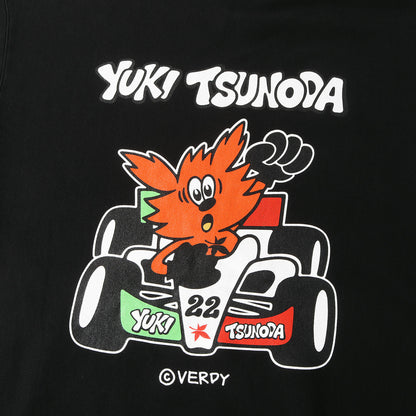 24SS ×F-1 角田裕毅 キャラクタープリント スウェット パーカー