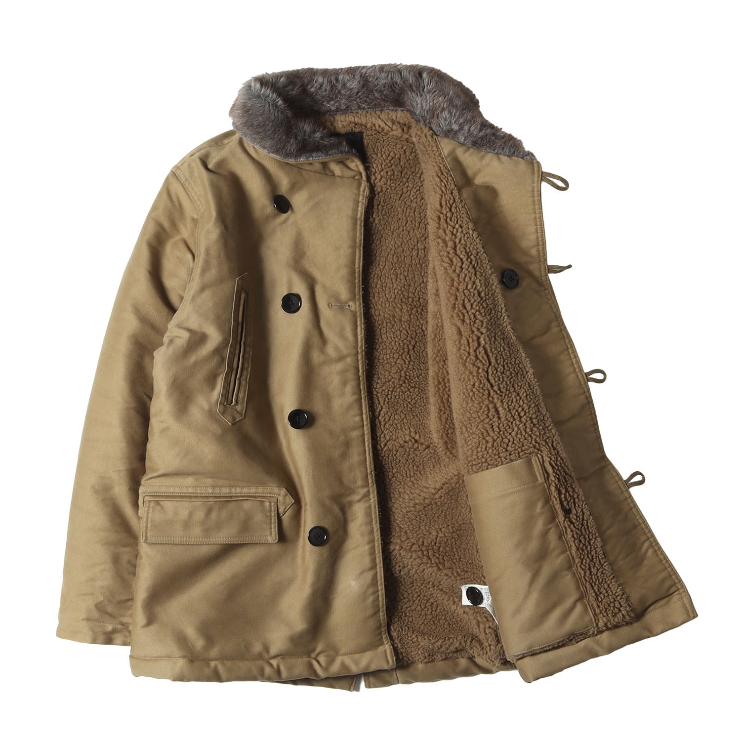 NEIGHBORHOOD (ネイバーフッド) ファー付き 裏ボア マッキーノ コート 