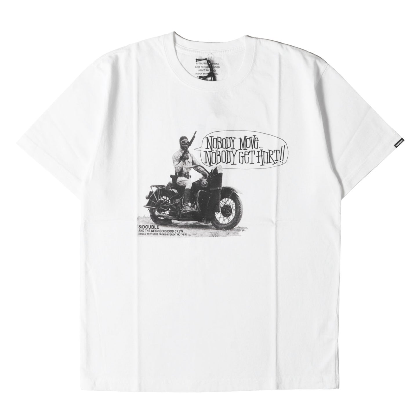 ×S/DOUBLE フォト グラフィック Tシャツ(NHSD. NOBBOY MOVE / C-TEE. SS)