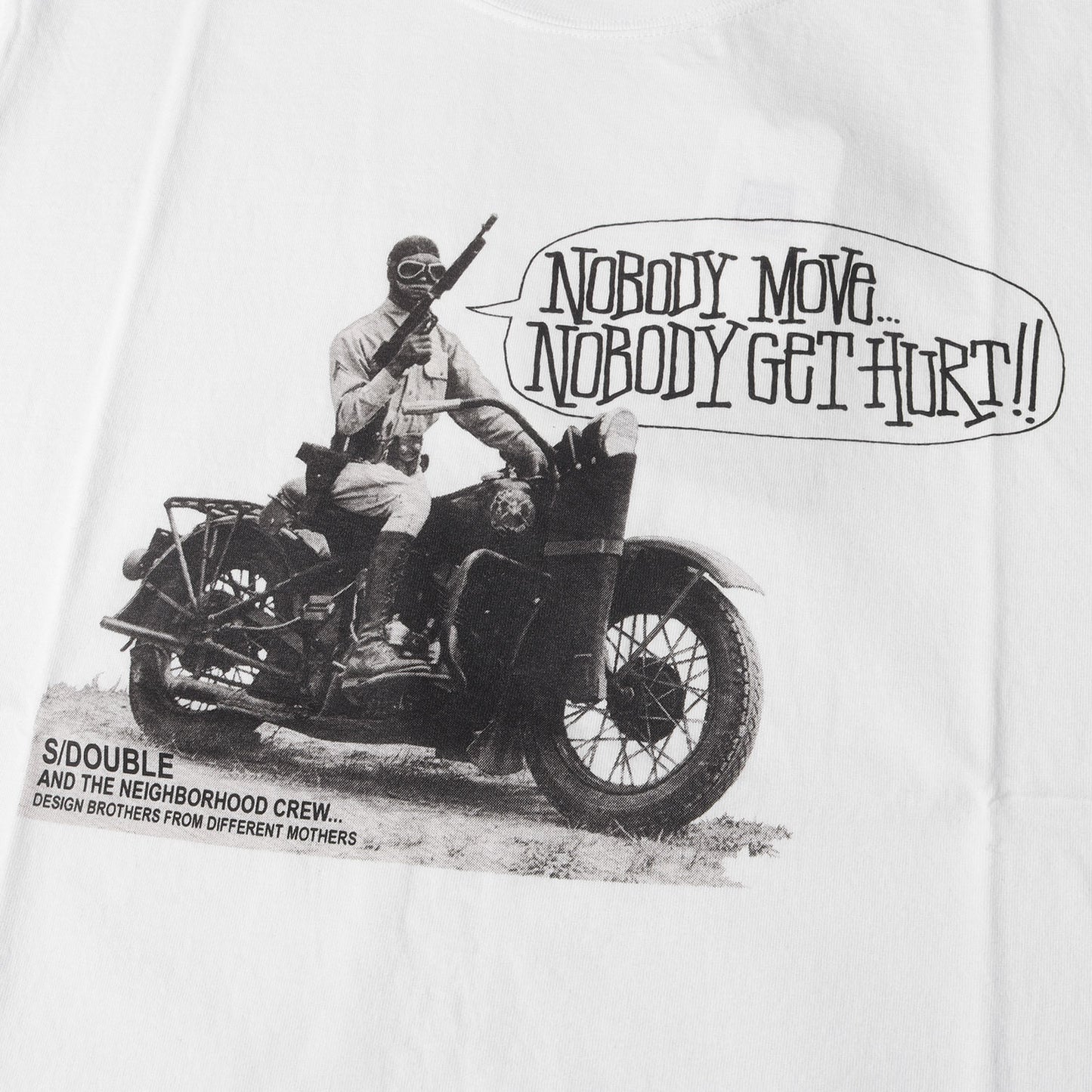 ×S/DOUBLE フォト グラフィック Tシャツ(NHSD. NOBBOY MOVE / C-TEE. SS)