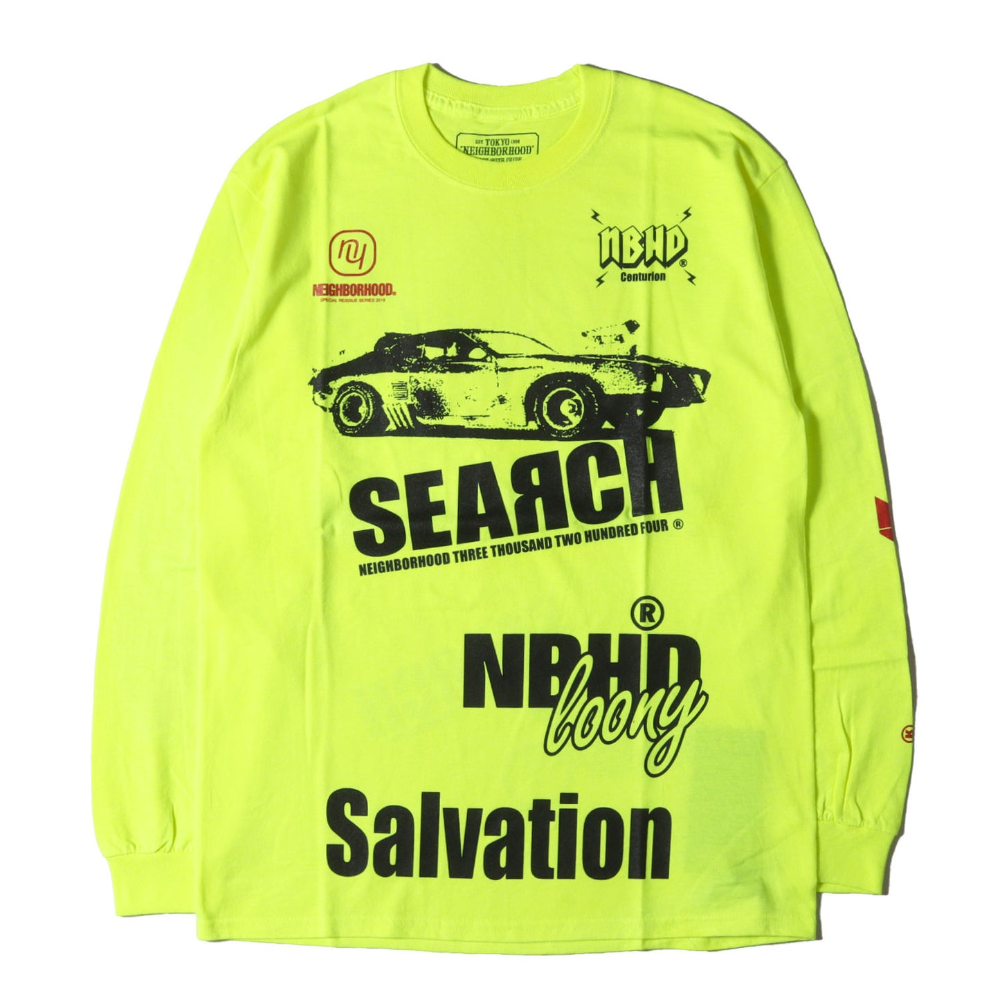 復刻モデル クレイジー グラフィック ロングスリーブ Tシャツ(SEARCH / C-TEE. LS)