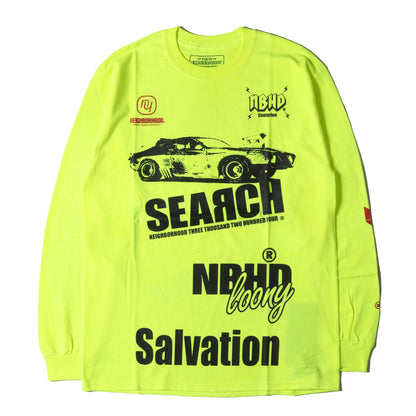 復刻モデル クレイジー グラフィック ロングスリーブ Tシャツ(SEARCH / C-TEE. LS)
