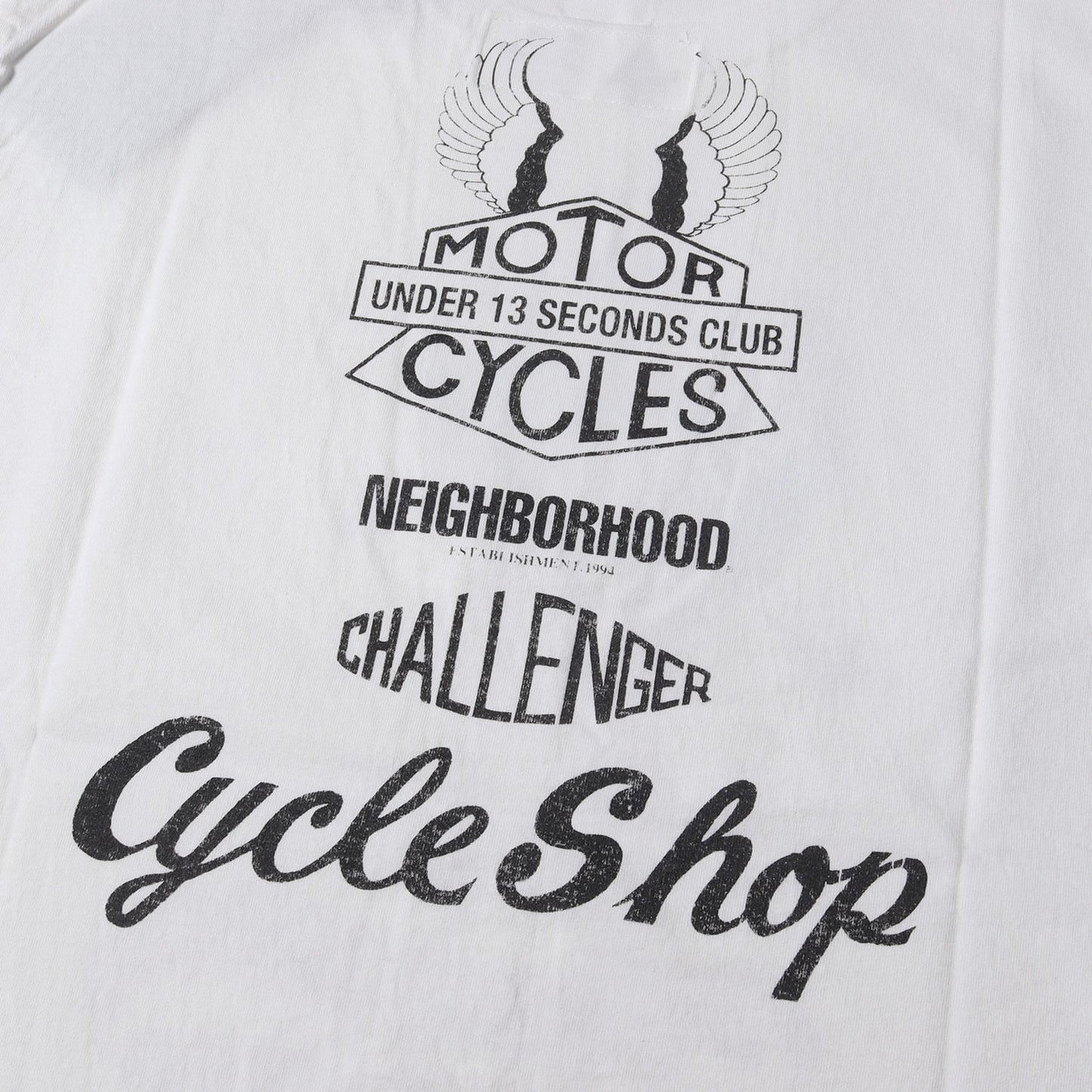 ×CHALLENGER スカルグラフィック Tシャツ(NHCH. CRASH / C-TEE. SS)