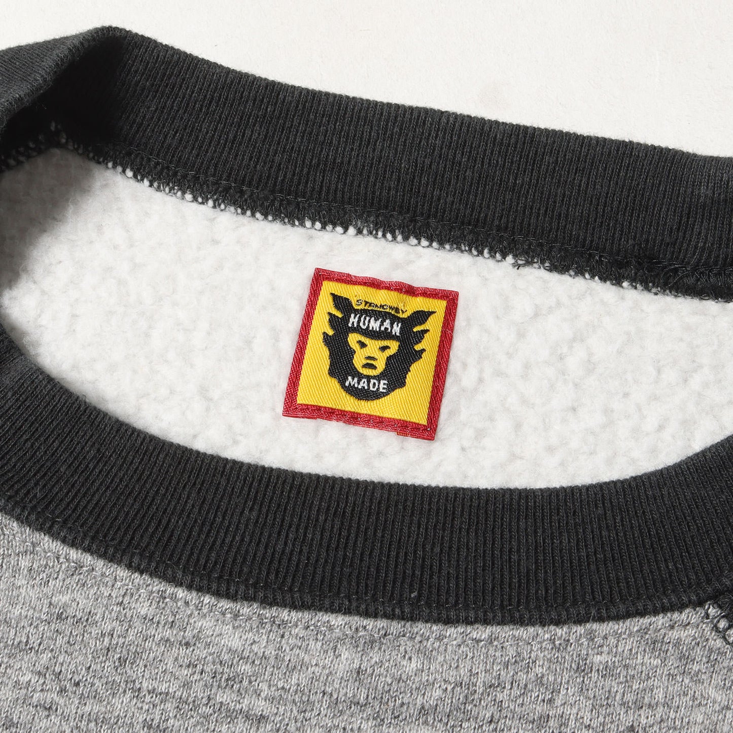 22AW ハートロゴ 2トーン ラグラン スウェット