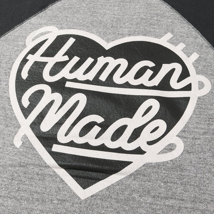 22AW ハートロゴ 2トーン ラグラン スウェット