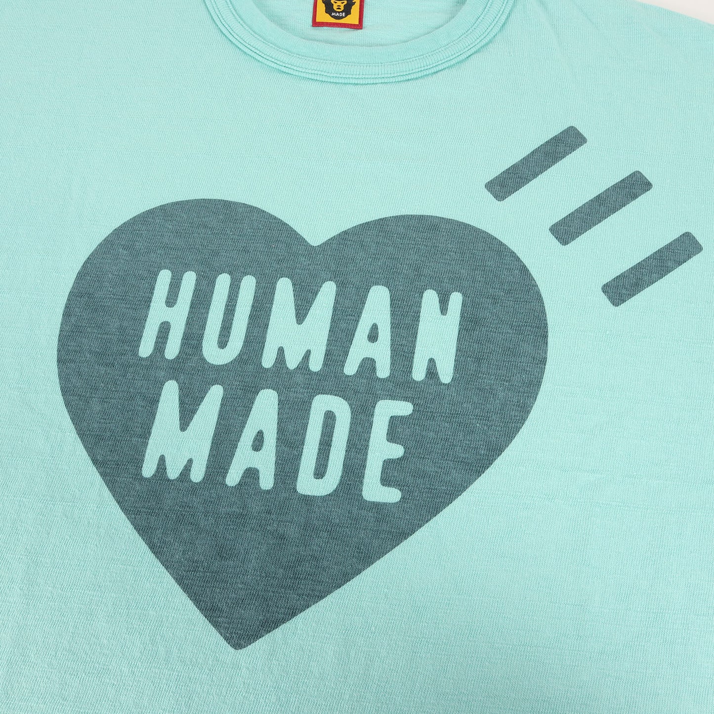 23SS ウォッシュ加工 ハートロゴ Tシャツ(COLOR T-SHIRT)
