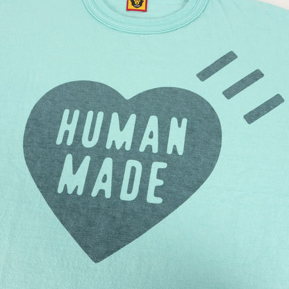 23SS ウォッシュ加工 ハートロゴ Tシャツ(COLOR T-SHIRT)