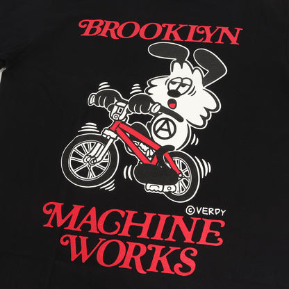 22SS ×Girls Don't Cry ×BROOKLYN MACHINE WORKS グラフィック Tシャツ