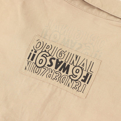 21SS オーバーサイズ ワーク ボタンダウン 半袖シャツ(WORK SHT B.D SOLID S/S)