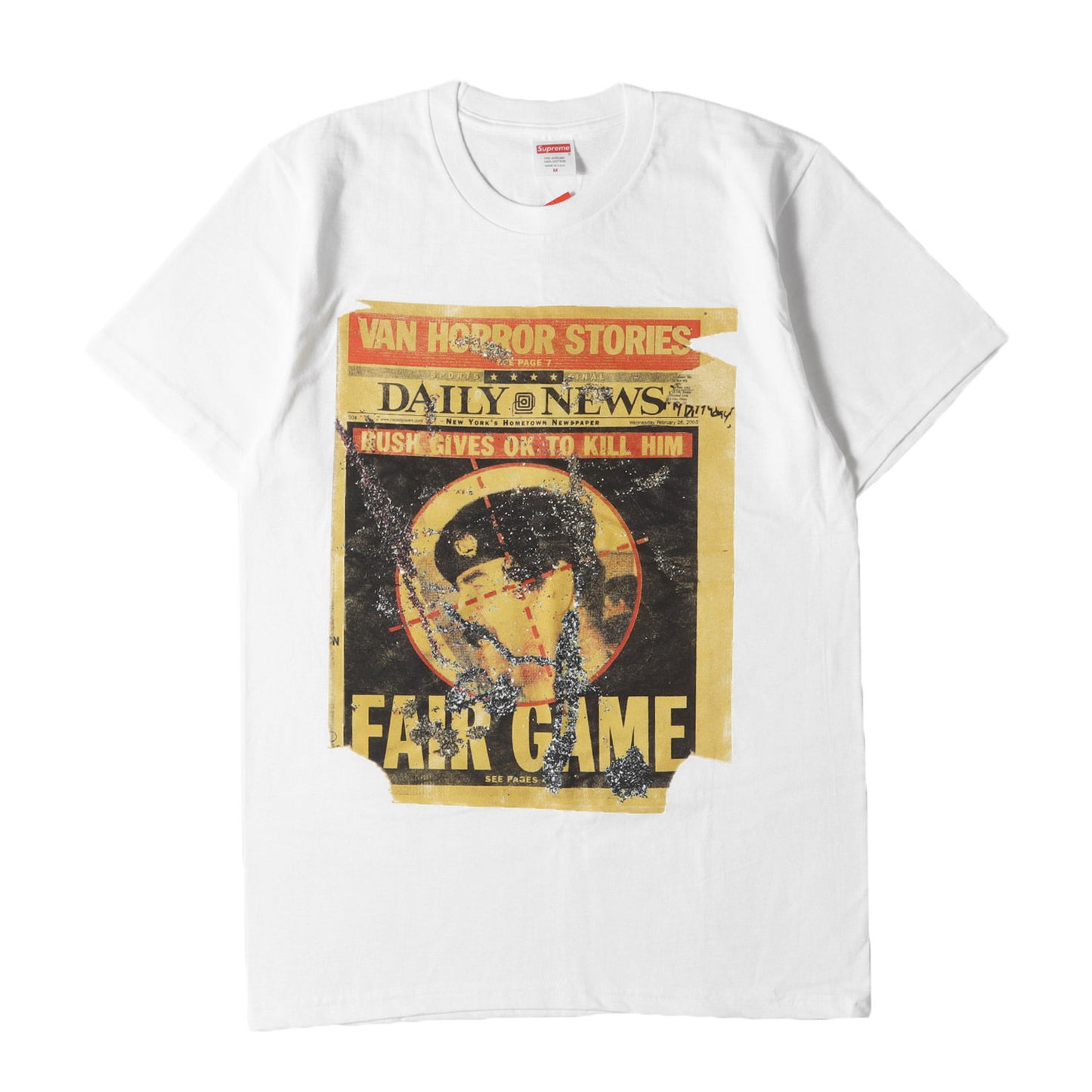 ×Dash Snow フセイン グラフィック Tシャツ(Tee)