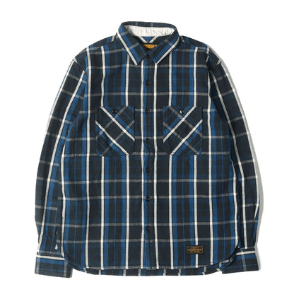 ヘビー チェック フランネルシャツ (LUMBERS / C-SHIRT . LS)