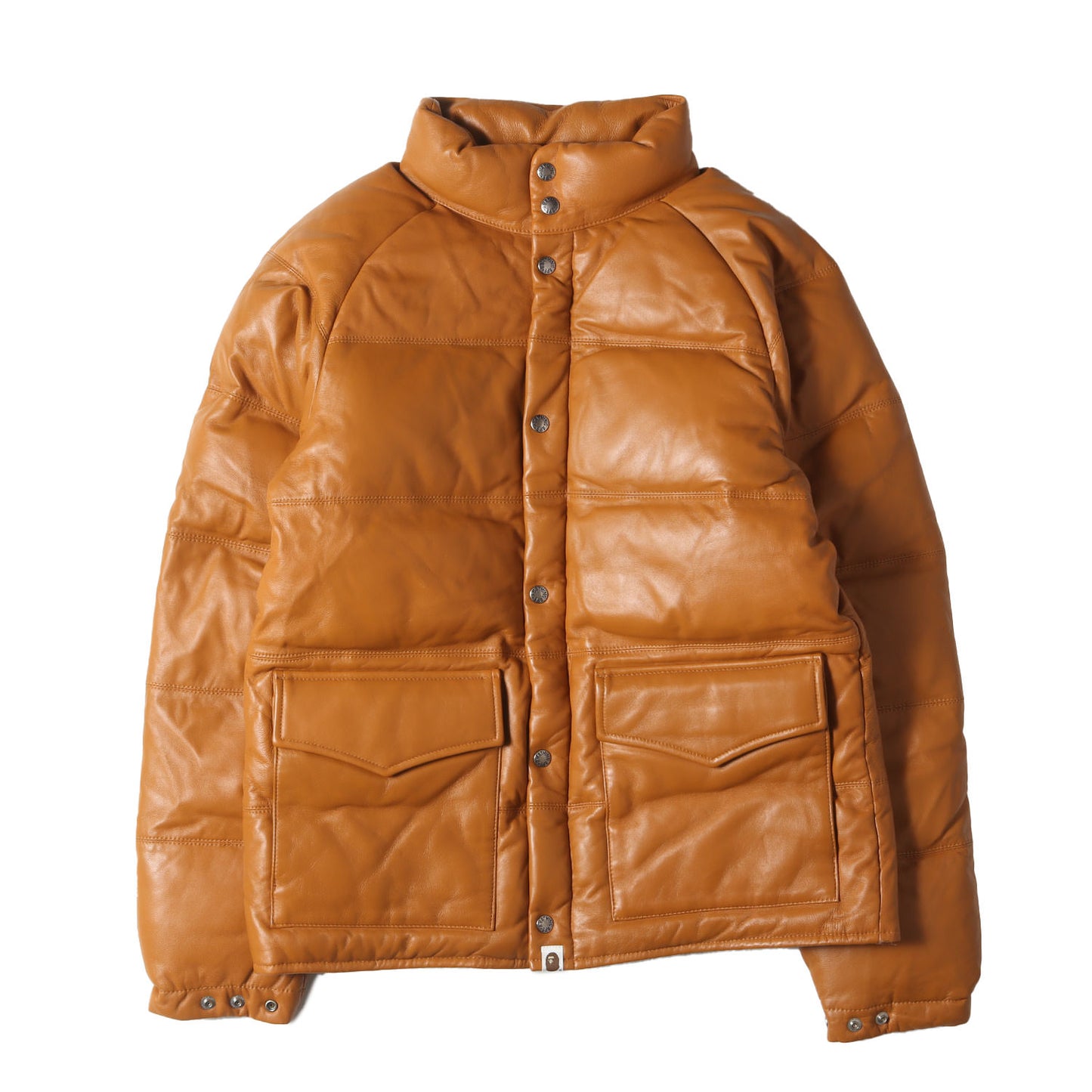 A BATHING APE (ア ベイシング エイプ) シープスキン レザー ダウン  