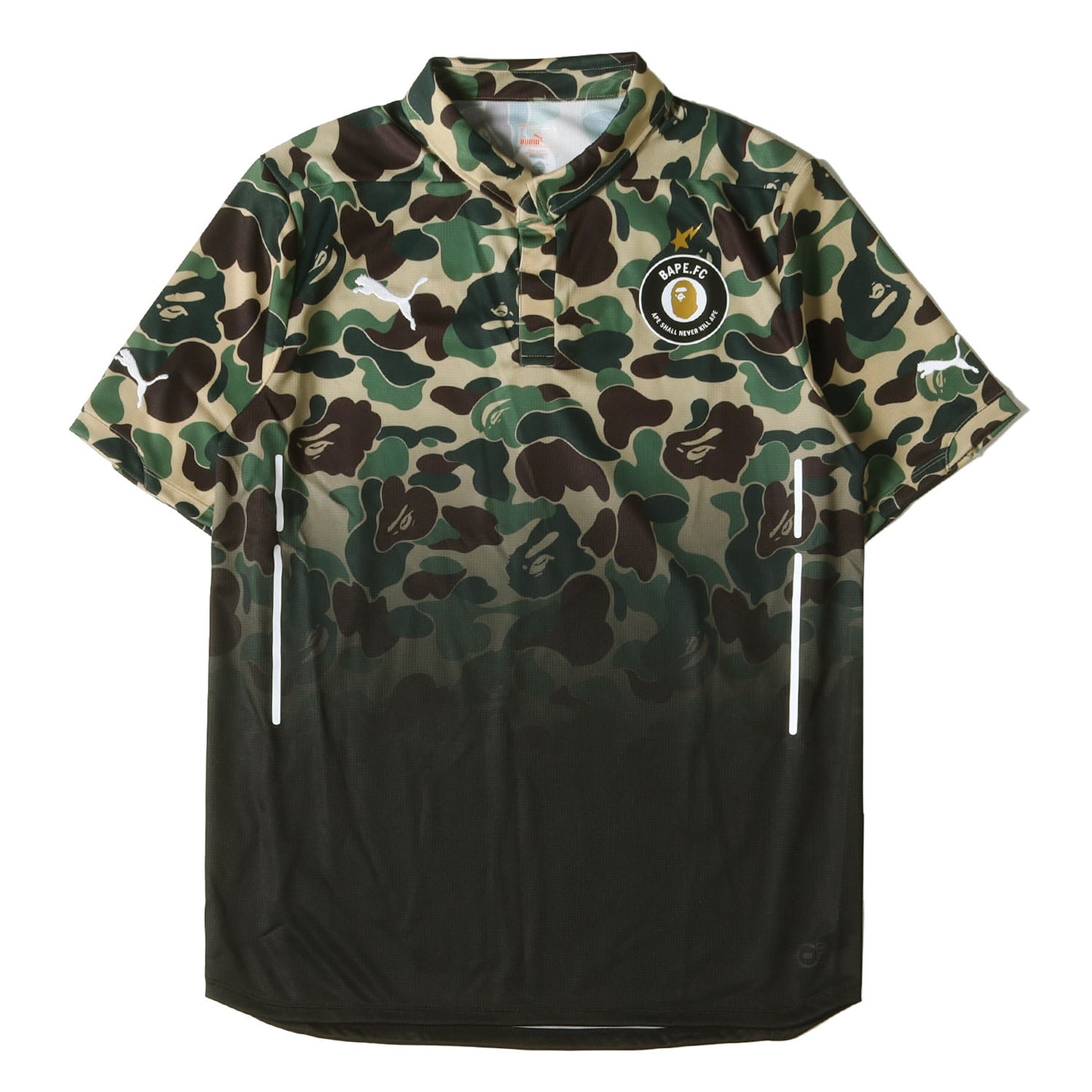 ×PUMA ABCカモ 猿迷彩 ゲーム ポロシャツ(GAME SHIRTS)