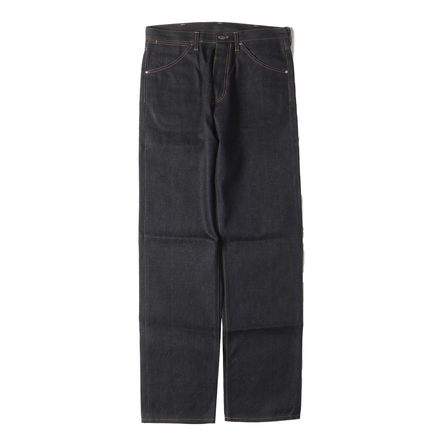 00s 青山限定 チャンピオンロゴ リジット デニムパンツ(デッドストック)