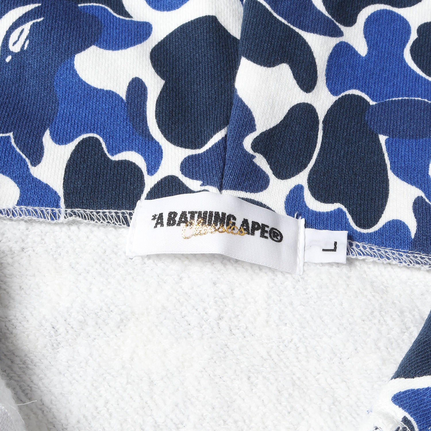 A BATHING APE (ア ベイシング エイプ) 00s NFS限定 猿迷彩 ジップ