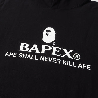 00s BAPEXロゴ スウェット パーカー