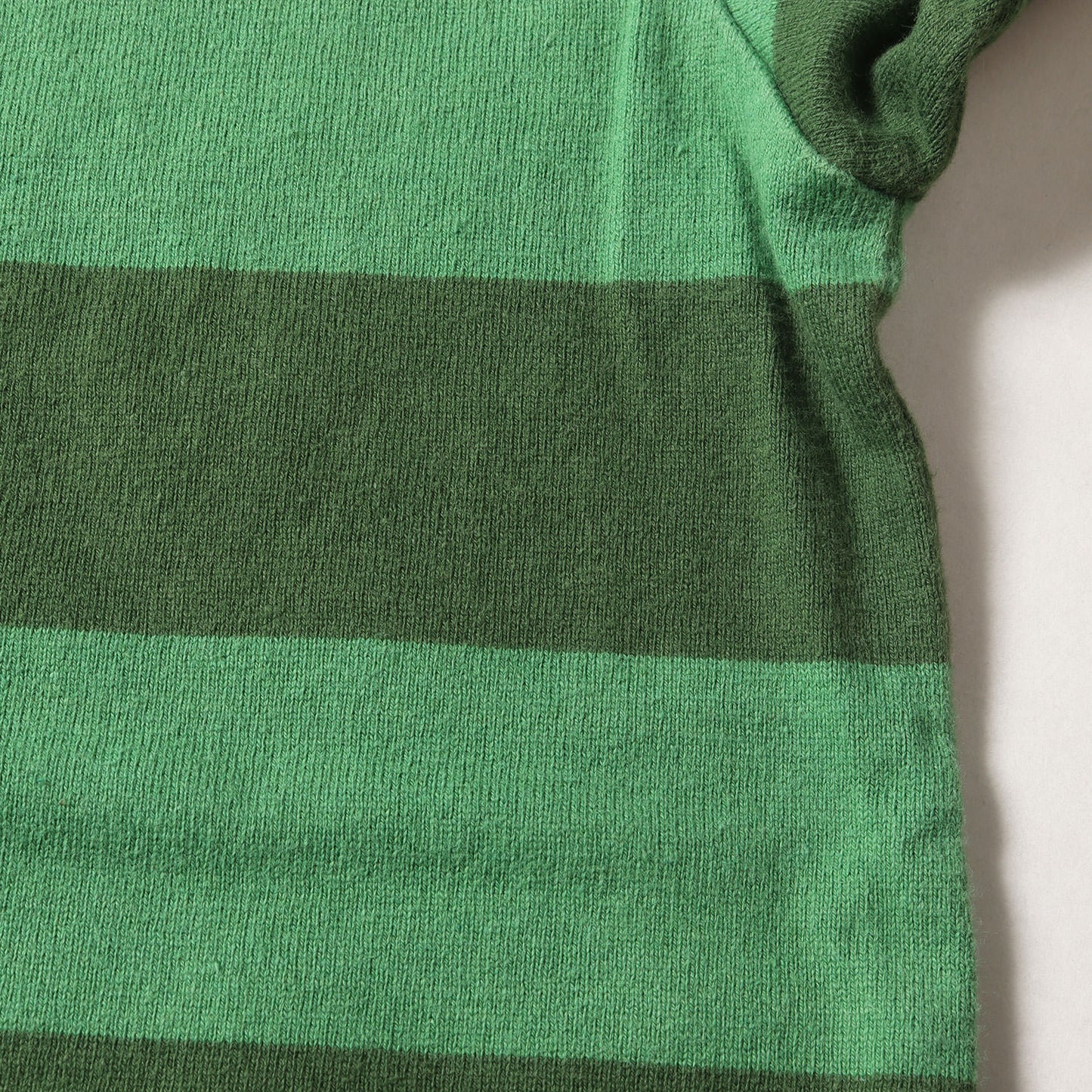 ボーダー 半袖 ラガーシャツ