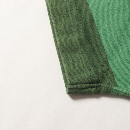 ボーダー 半袖 ラガーシャツ