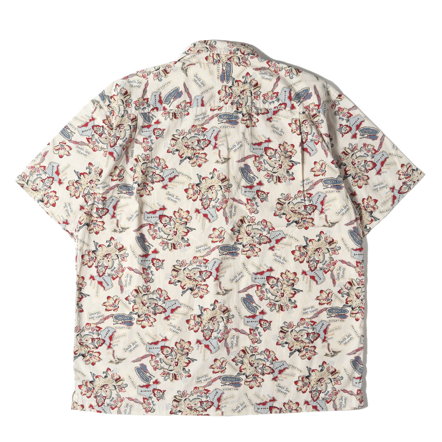 90s OLD GAP フラワー柄 コットン アロハシャツ