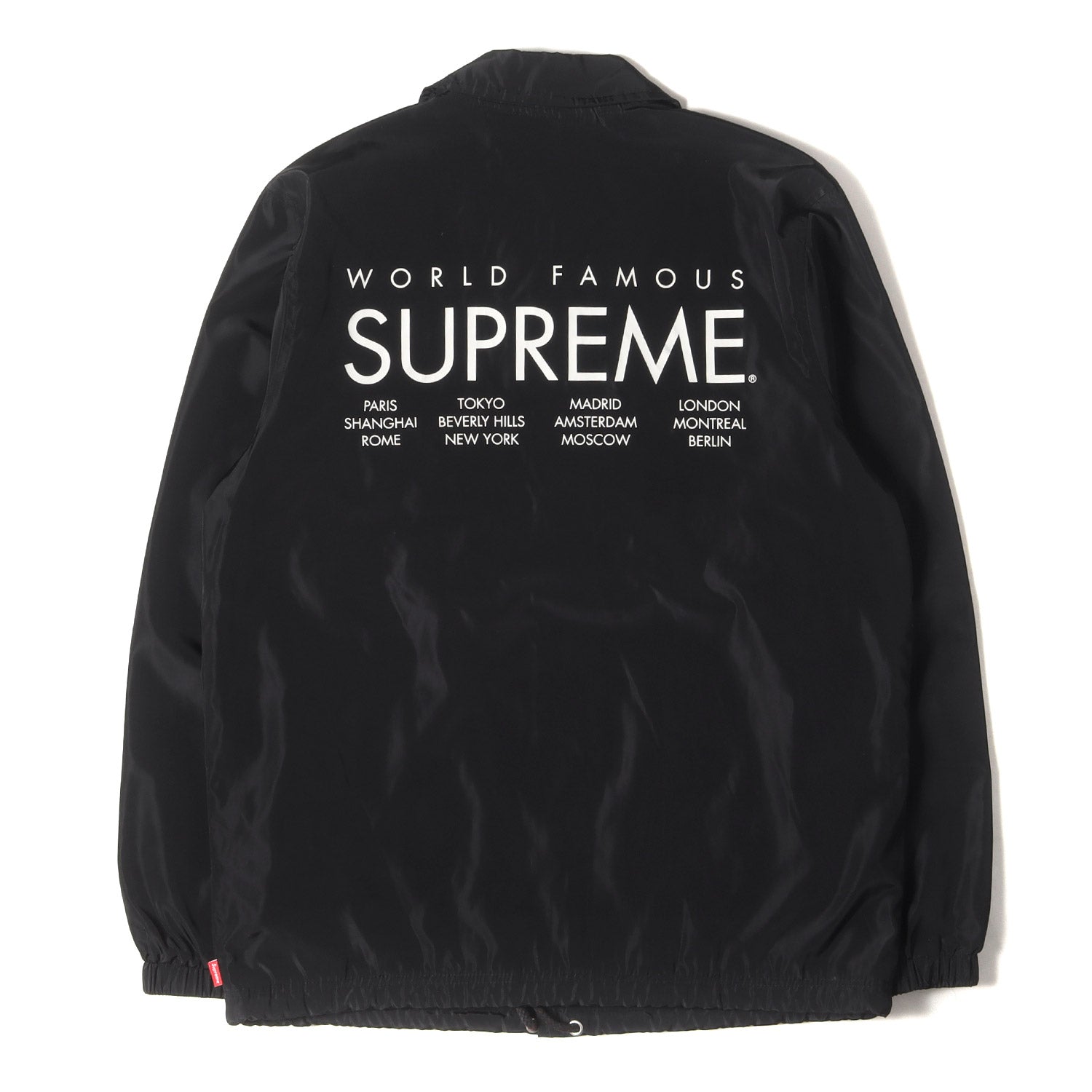 Supreme (シュプリーム) インターナショナルロゴ コーチジャケット(International Coaches Jacket) –  ブランド古着の通販・買取 | BEEGLE by Boo-Bee