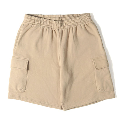 23SS スモールBOXロゴ バギー カーゴ スウェット ショーツ(Small Box Baggy Cargo Sweatshort)