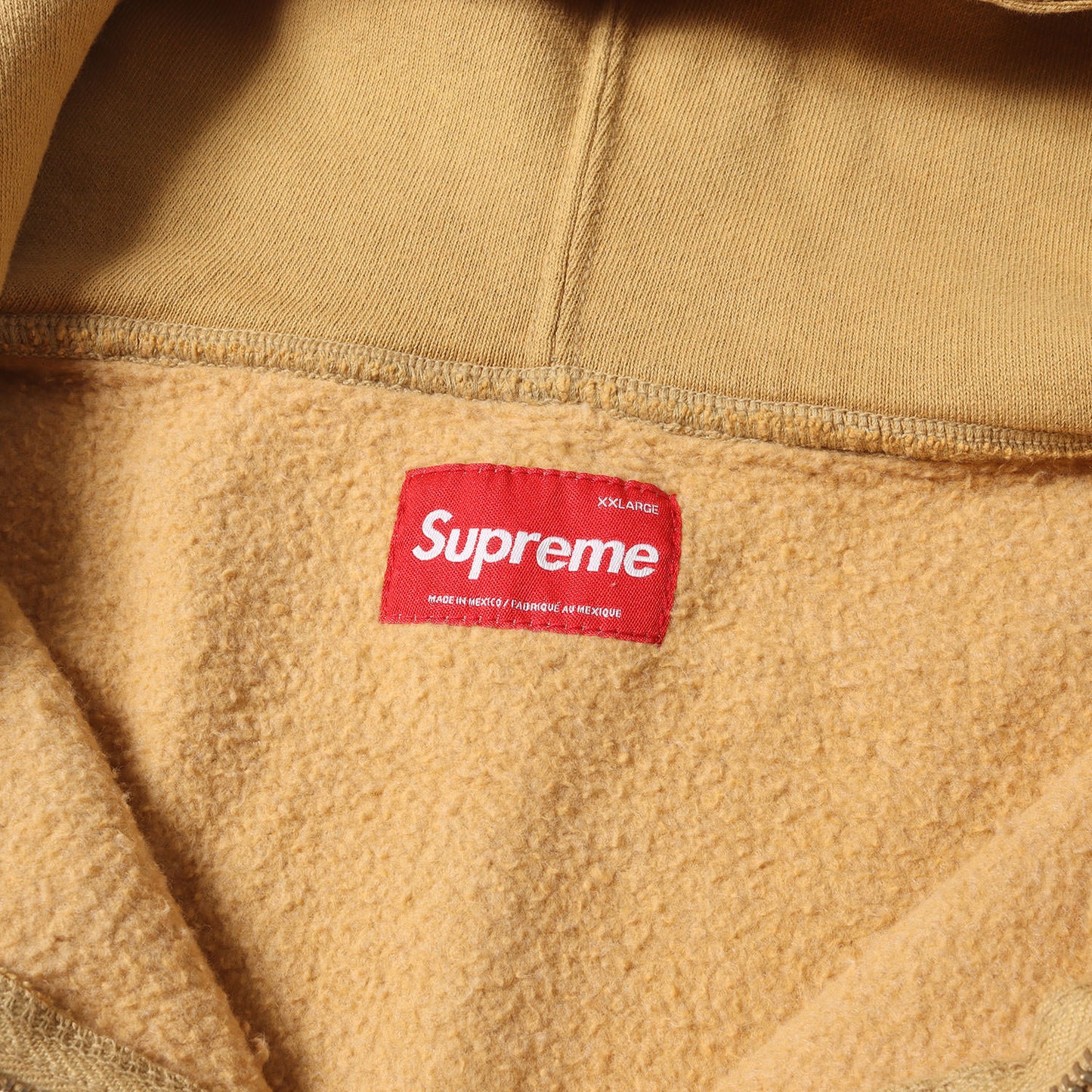 24SS オーバーダイ スモールBOXロゴ ジップ スウェット パーカー(Overdyed Small Box Zip Up Hooded Sweatshirt)