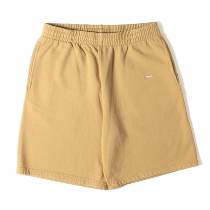 24SS オーバーダイ スモールBOXロゴ スウェット ショーツ(Overdyed Small Box Sweatshort)