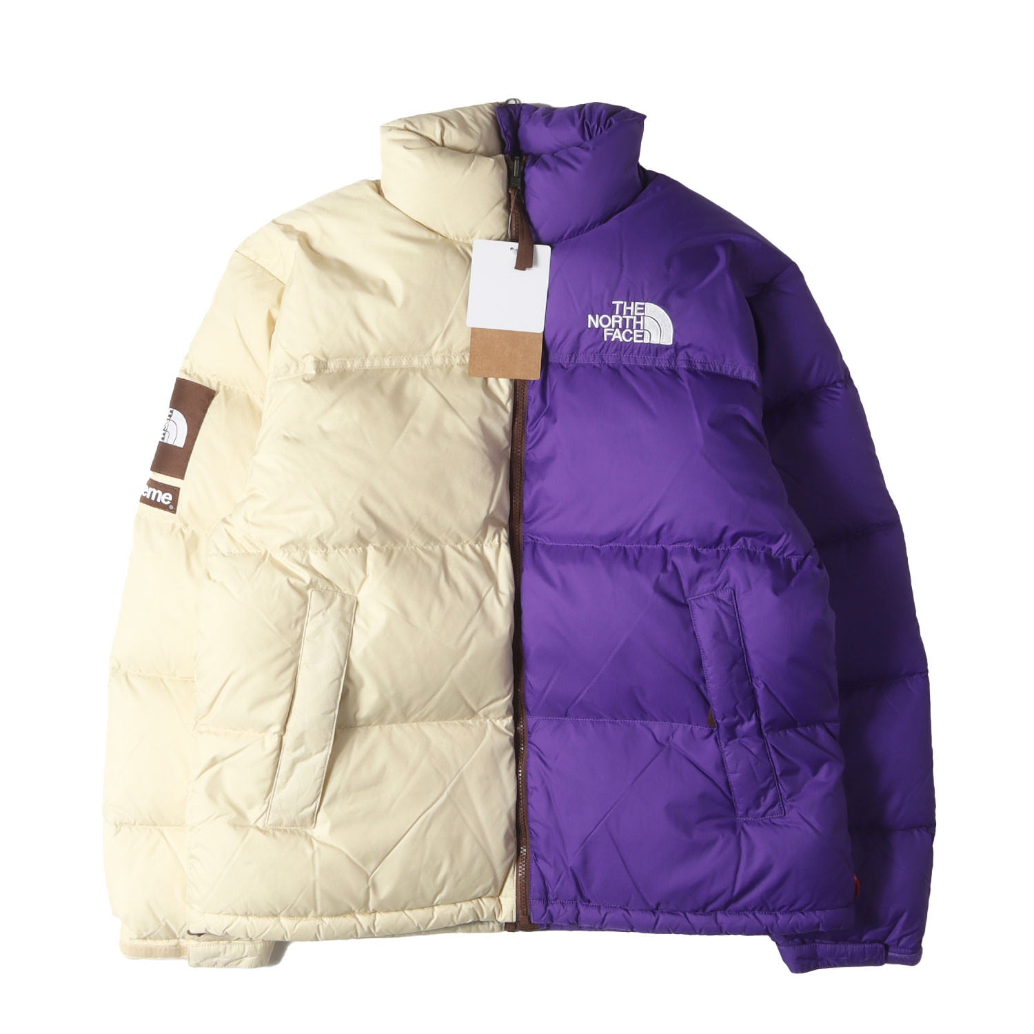 Supreme (シュプリーム) 24SS ×THE NORTH FACE スプリット ヌプシ ダウンジャケット(Split Nuptse  Jacket) - ブランド古着の通販・買取 | BEEGLE by Boo-Bee