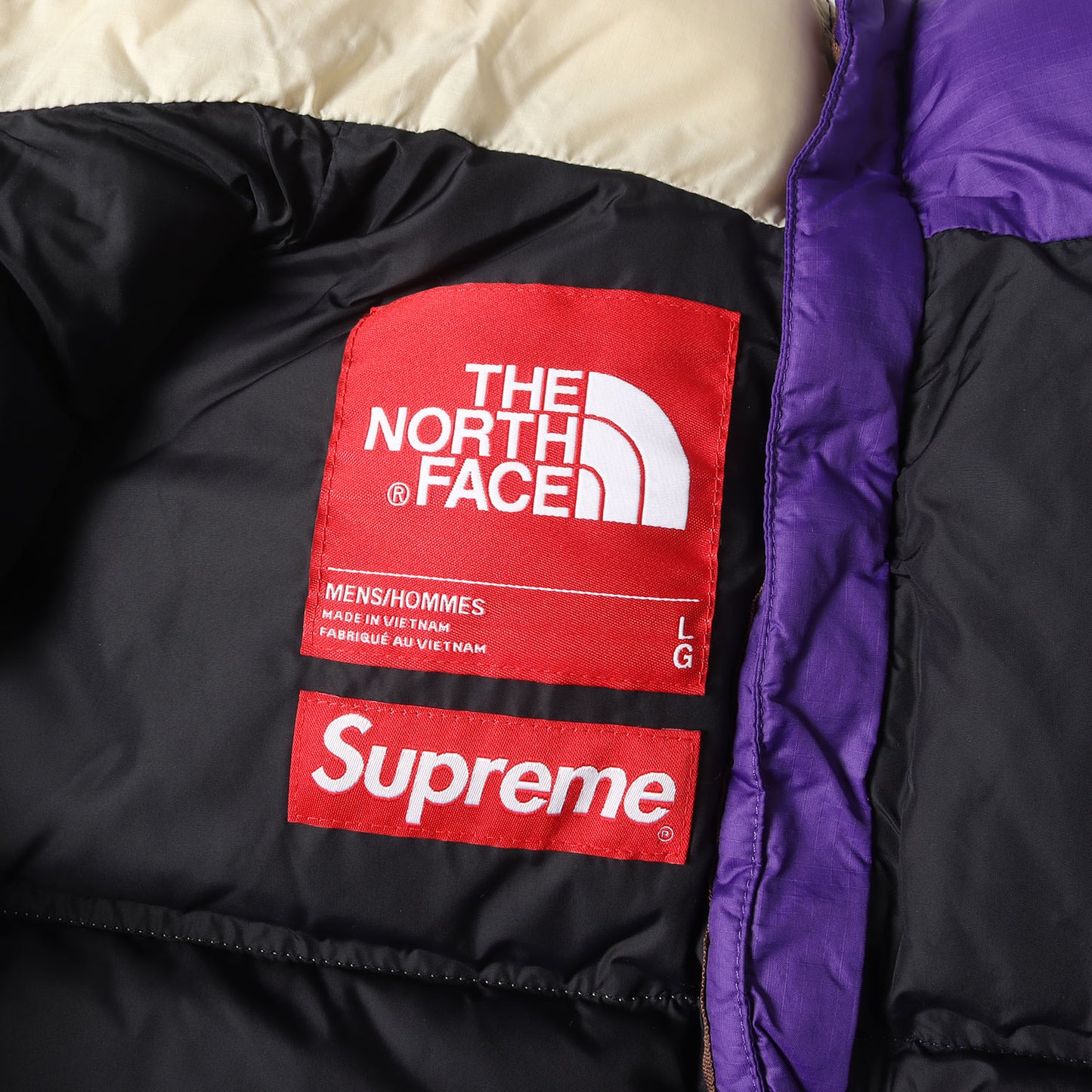 24SS ×THE NORTH FACE スプリット ヌプシ ダウンジャケット(Split Nuptse Jacket)