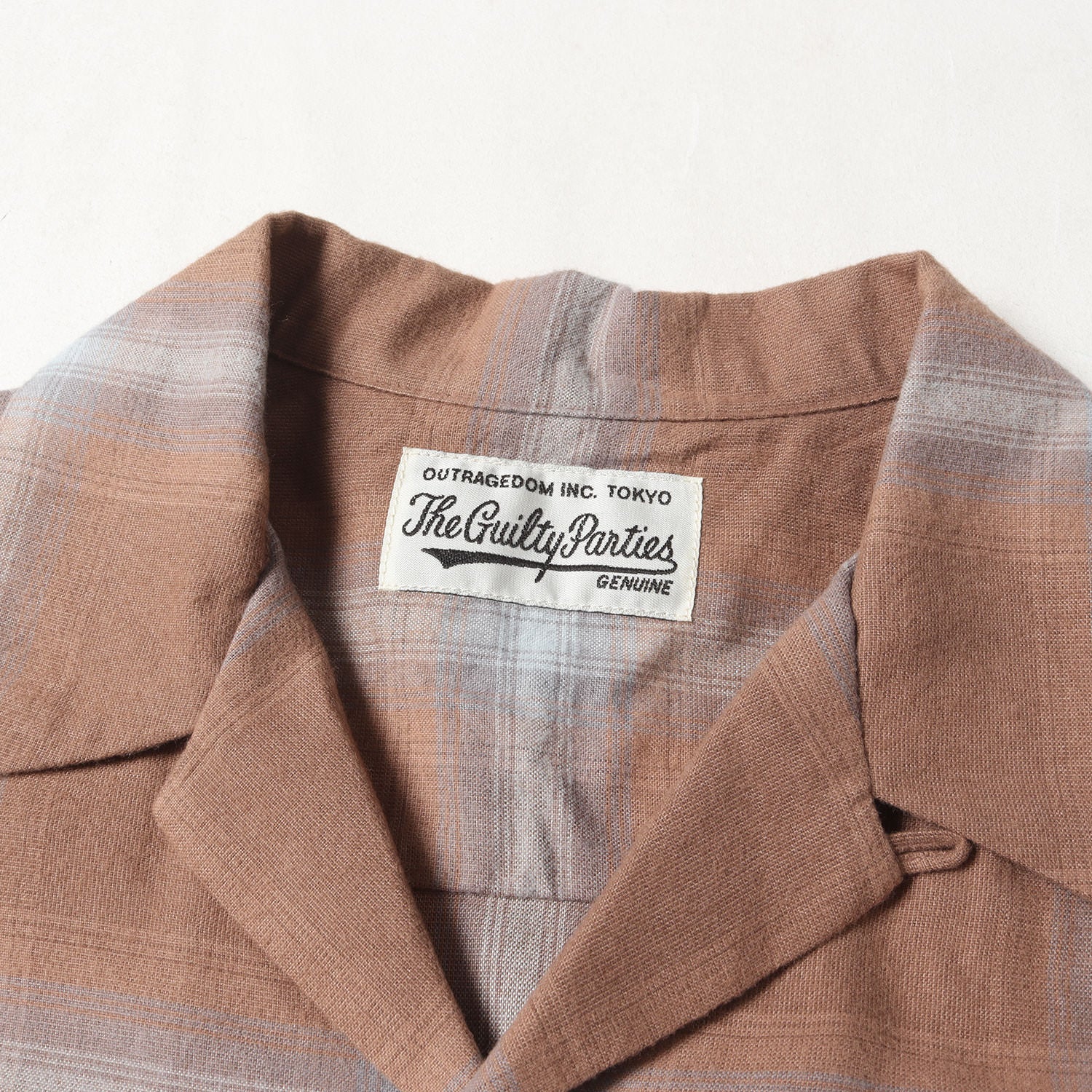 WACKO MARIA (ワコマリア) 22AW オンブレチェック オープンカラー レーヨン シャツ(OMBRAY CHECK OPEN COLLAR  SHIRTS L/S) - ブランド古着の通販・買取 | BEEGLE by Boo-Bee