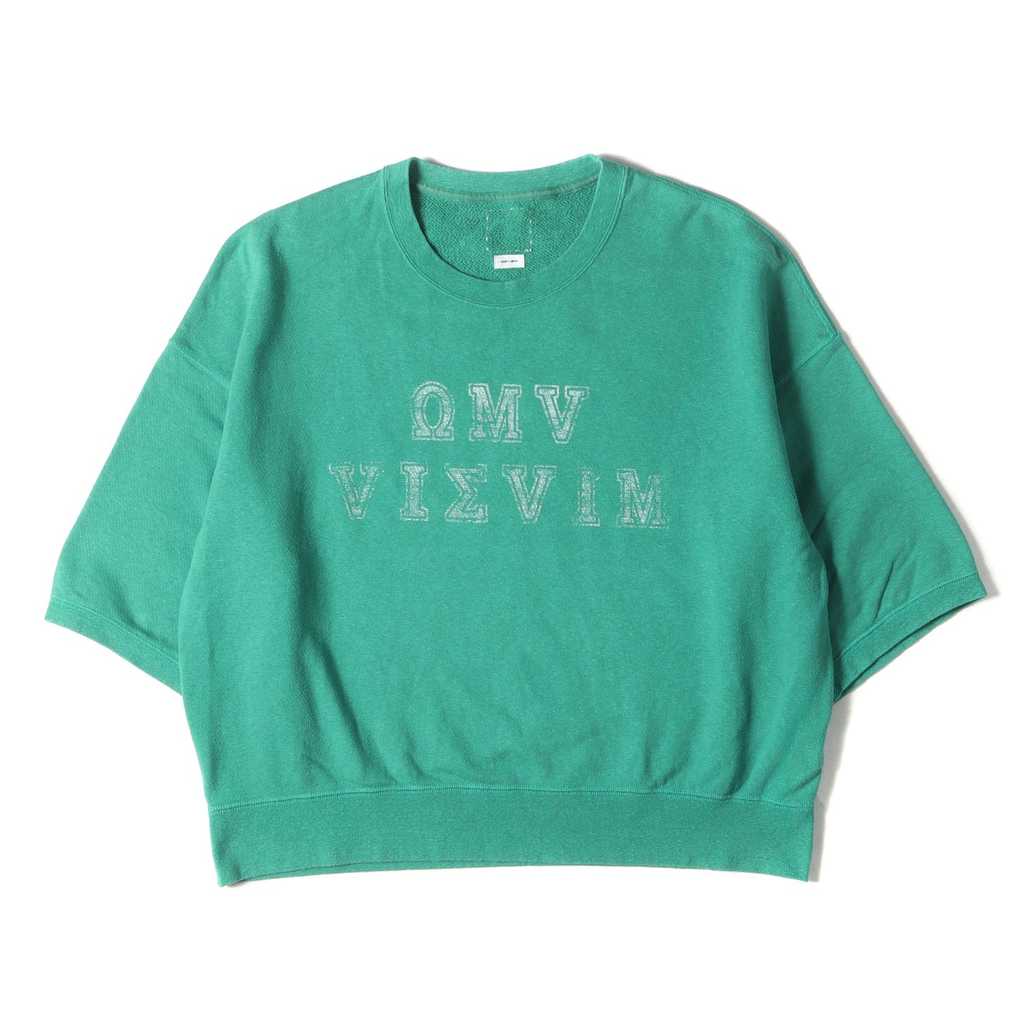 22SS ヴィンテージ加工 オーバーサイズ 半袖 スウェット(AMPLUS SB SWEAT S/S)