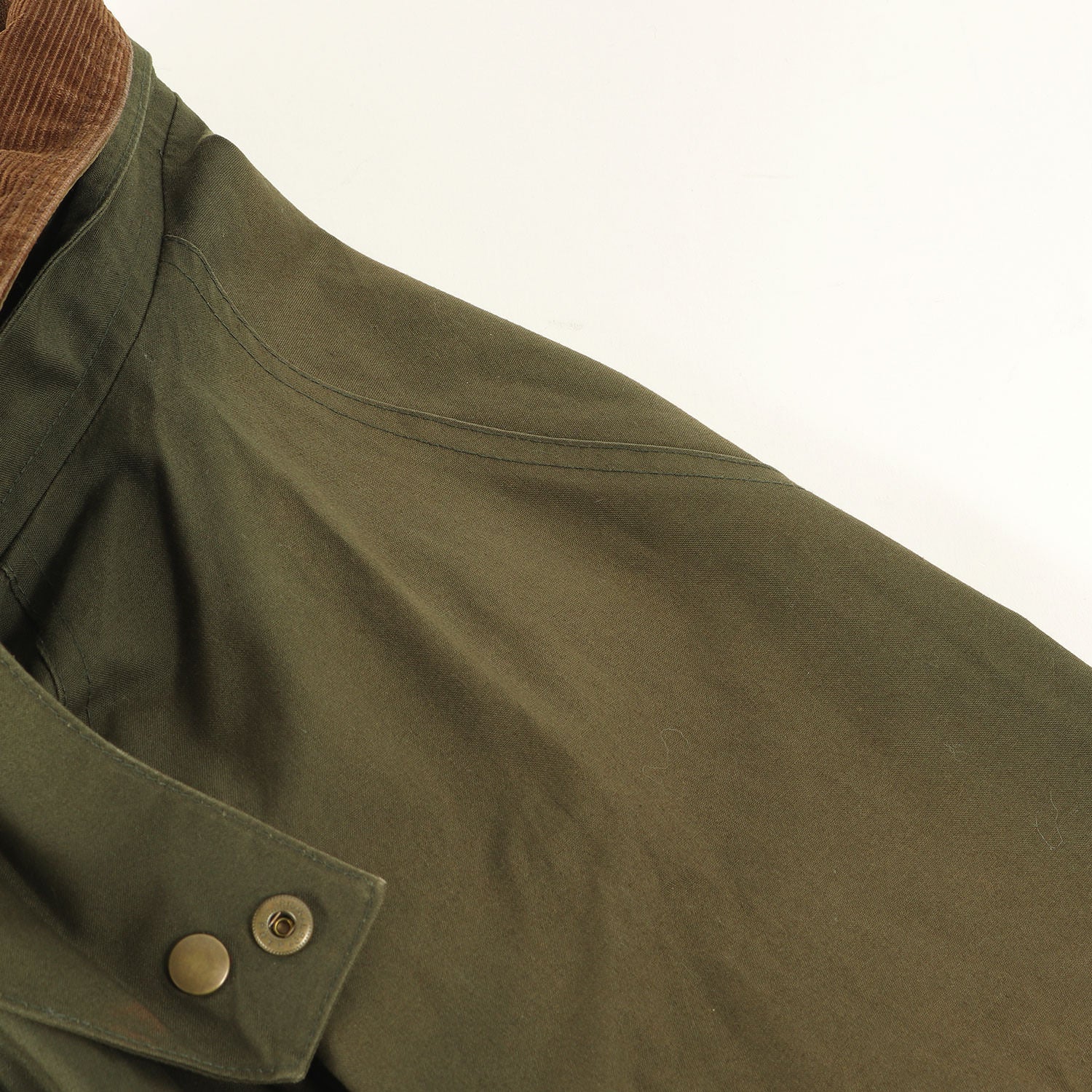 L.L.Bean (エルエルビーン) 90～00s 襟コーデュロイ 裏地チェック