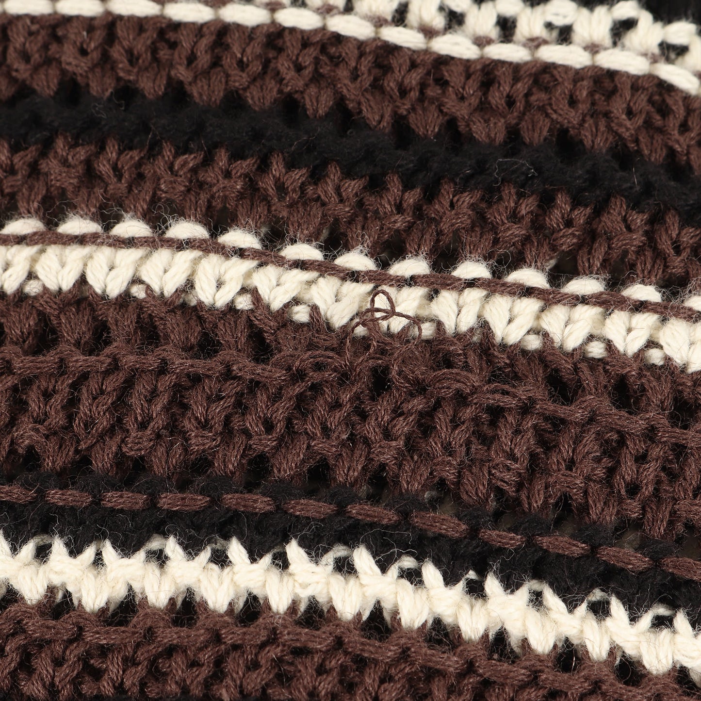 24SS オーバーサイズ ボーダー ニット ベスト(RESEARCHED KNIT VEST / CL MIX YARN BORDER)