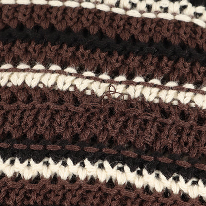 24SS オーバーサイズ ボーダー ニット ベスト(RESEARCHED KNIT VEST / CL MIX YARN BORDER)