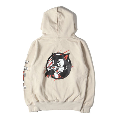 キャット キャラクター スウェット パーカー