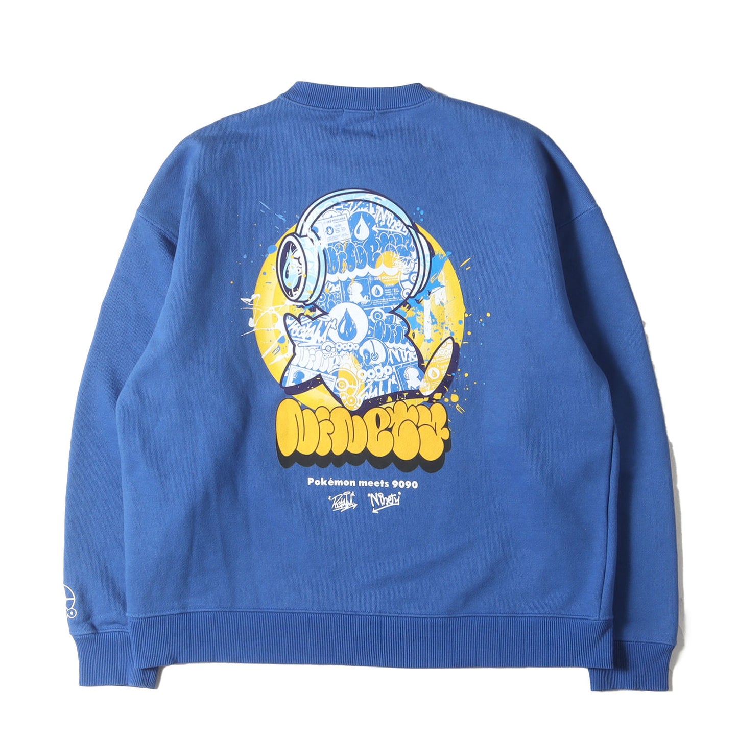 21AW ×POKEMON POCHAMA キャラクター グラフィティプリント クルーネック スウェット(Sweat)