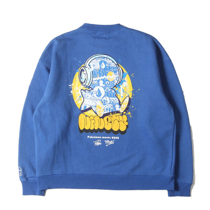 21AW ×POKEMON POCHAMA キャラクター グラフィティプリント クルーネック スウェット(Sweat)