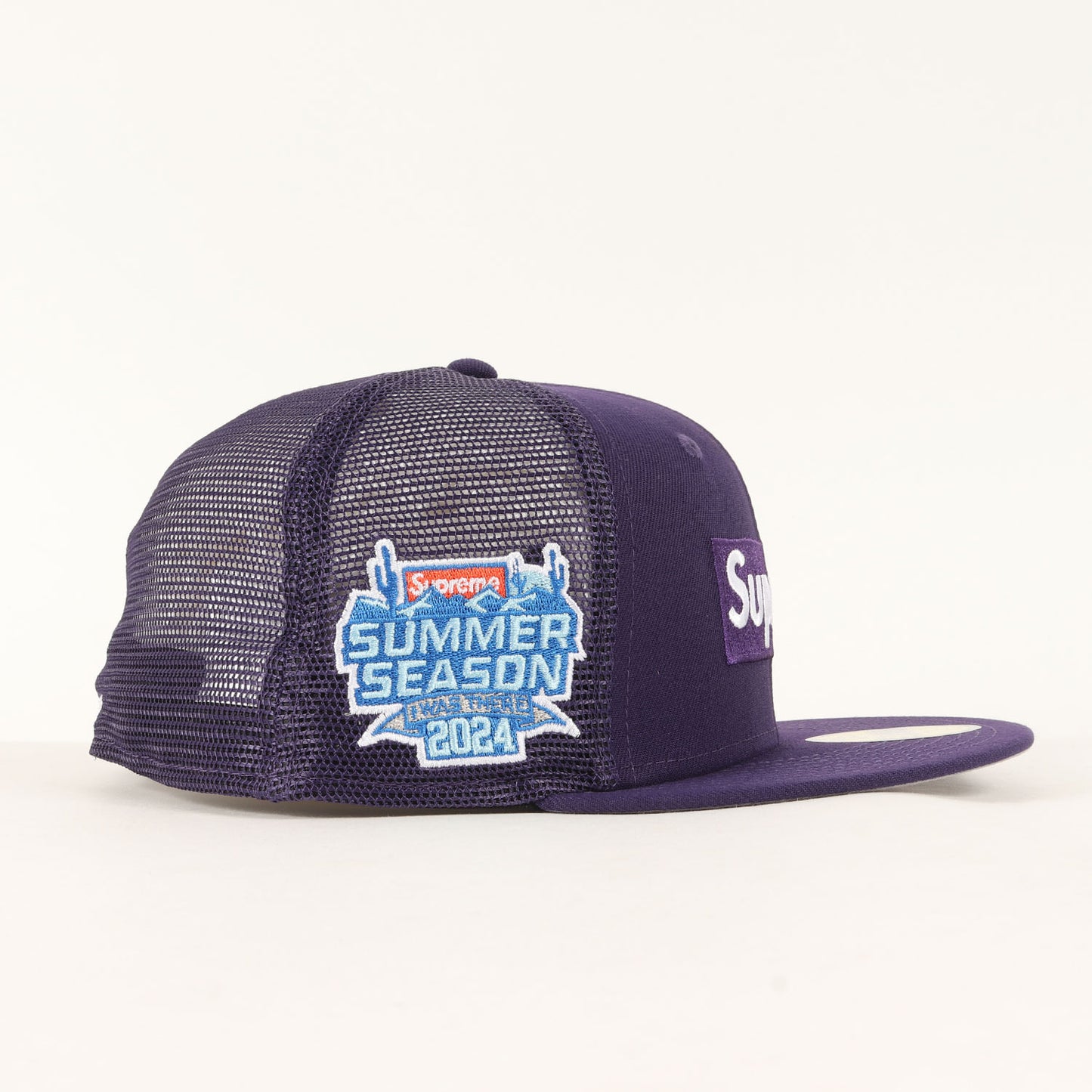 23SS ×NEW ERA BOXロゴ ベースボール メッシュキャップ(Box Logo Mesh Back New Era)