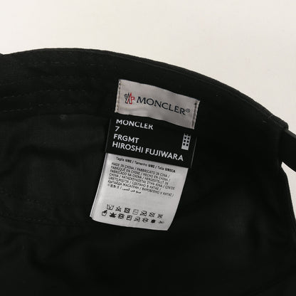22AW ×fragment design レザーパッチ ジェットキャップ(MONCLER GENIUS / BASEBALL)