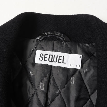 20AW ラインプリント メルトンウール Pコート(P-COAT)