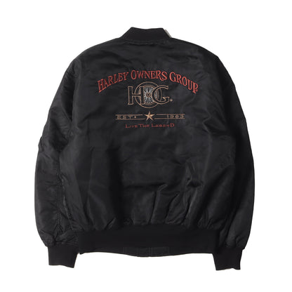 レザーワッペン MA-1 フライトジャケット